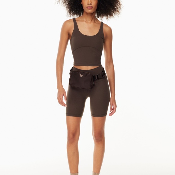 Aritzia TnAction Rich Mocha Brown On-the-way Exposed Bag - Picture 3 of 8